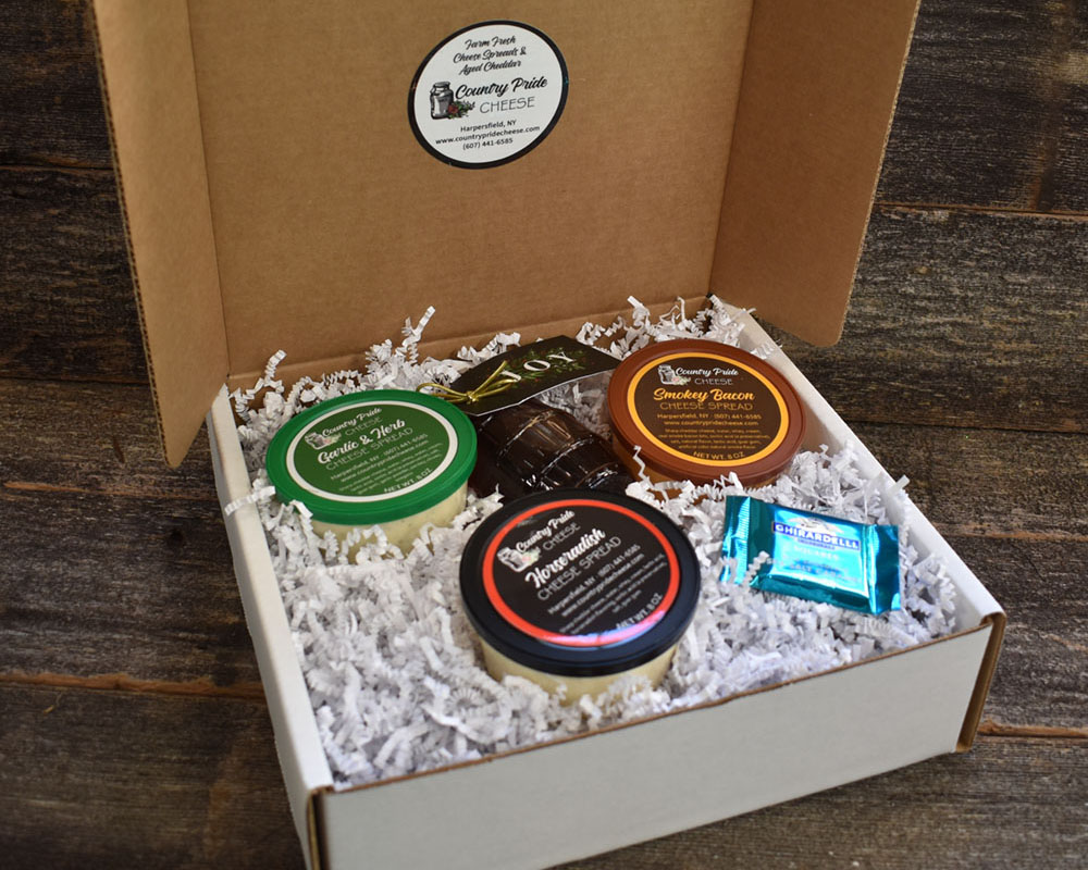 cheese bourbon gift box